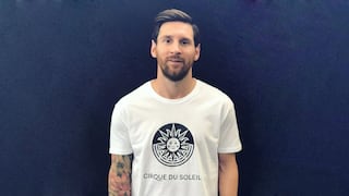 Lionel Messi anuncia que el Cirque du Soleil alista un espectáculo inspirado en su vida