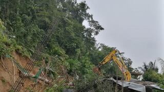 Amazonas: cinco miembros de una familia fallecen tras deslizarse un cerro sobre su vivienda