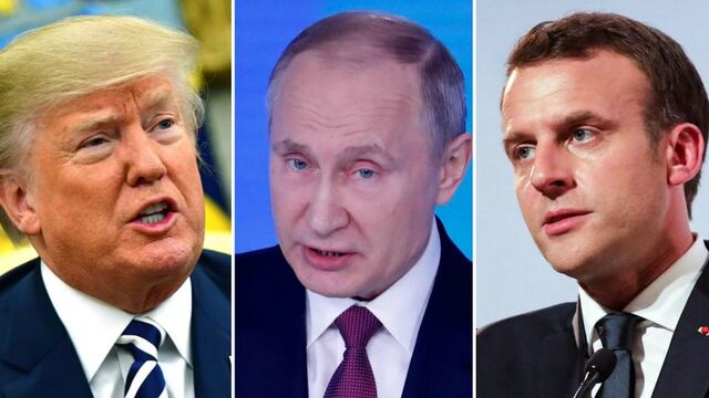 Trump y Macron coinciden en que Rusia debe pagar por ataque en Reino Unido
