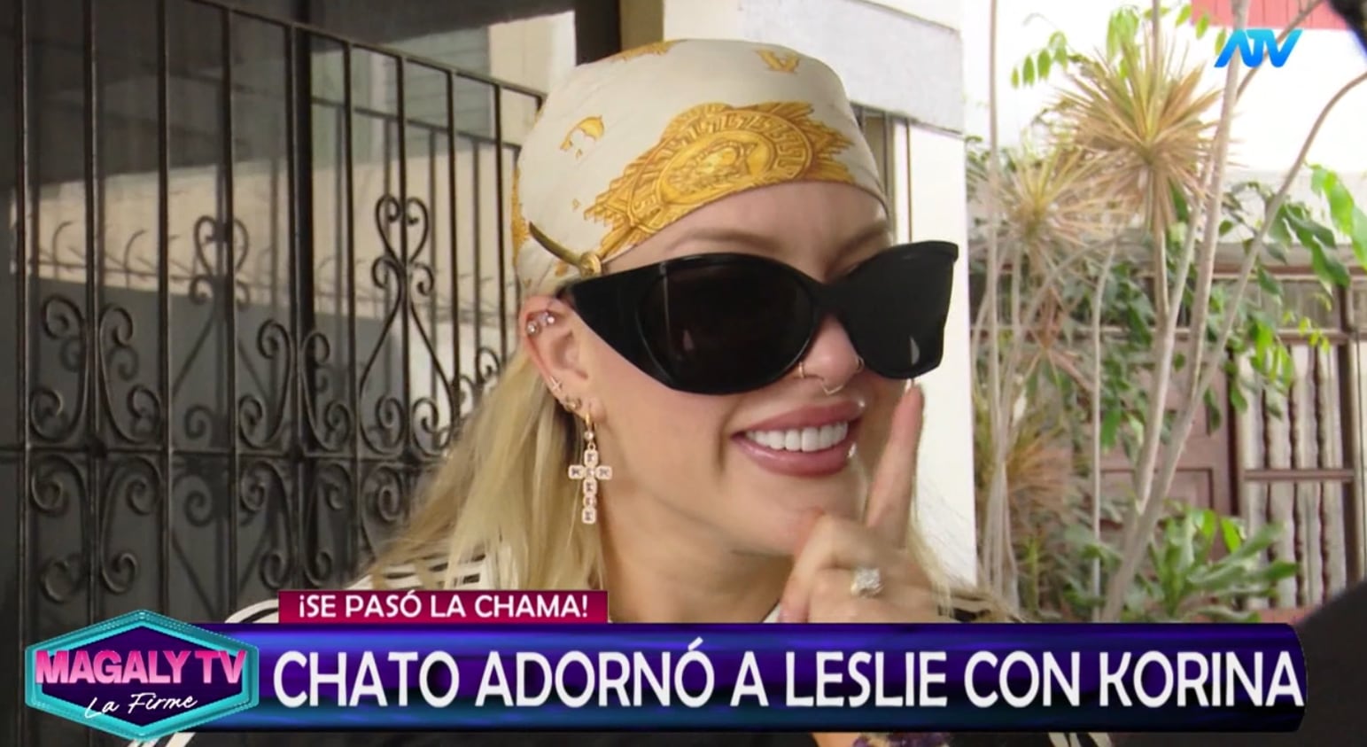 Leslie Shaw arremetió a Korina Rivadeneira al afirmar que Mario Hart la engañó con ella | Foto: Magaly TV