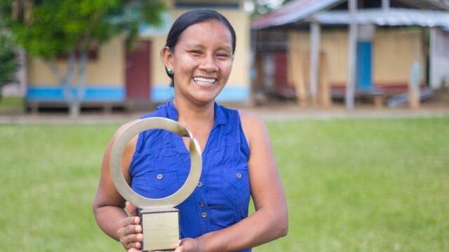 Liz Chicaje: lideresa indígena ganó el Premio Goldman 2021 por su labor protegiendo la Amazonía peruana