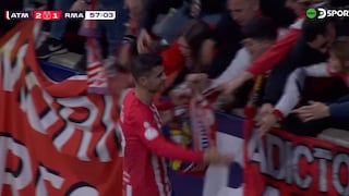 Álvaro Morata anota para el 2-1 de Atlético Madrid sobre Real Madrid por Copa del Rey | VIDEO