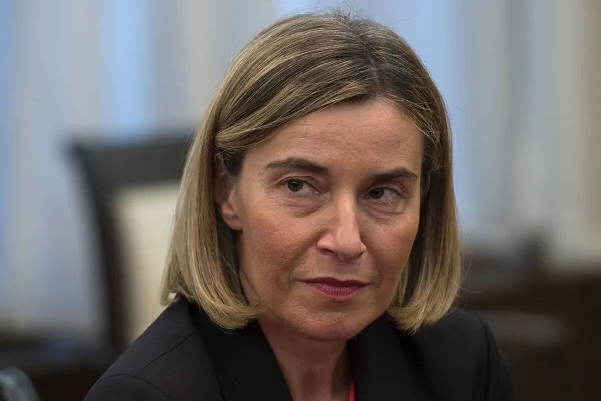 La ex vicepresidenta de la Comisión Europea y ex jefa de la diplomacia europea, Federica Mogherini, en una foto de archivo. Foto: EFE/Georgi Licovski