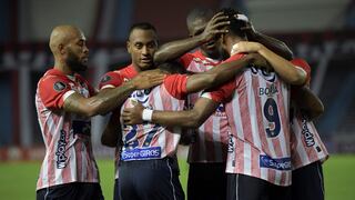 Junior igualó 1-1 ante Santa Fe en Barranquilla: Miguel Borja y Daniel Giraldo marcaron los goles