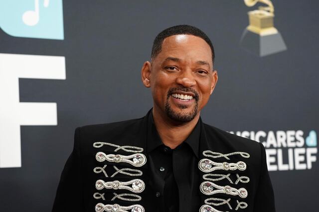 Will Smith en la alfombra roja del Grammy 2025. (Foto: Agencias)