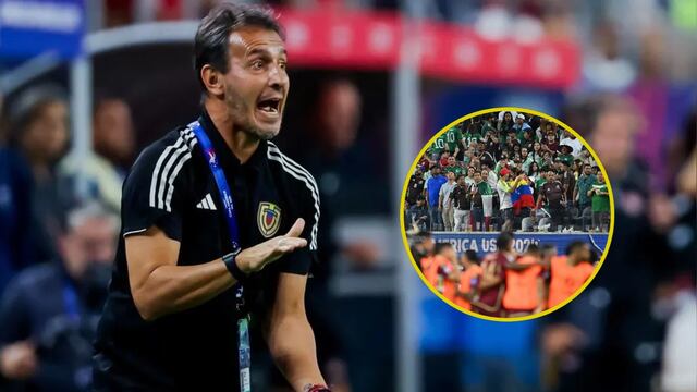 Hinchas venezolanos piden la salida del Bocha Batista en la previa al Venezuela vs. Perú: “No te queremos escuchar”.