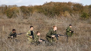 Así emprenden los niños el camino militar en la Rusia de Putin [FOTOS]