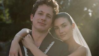 Charlie Puth se casa con Brooke Sansone, su amiga de toda la vida