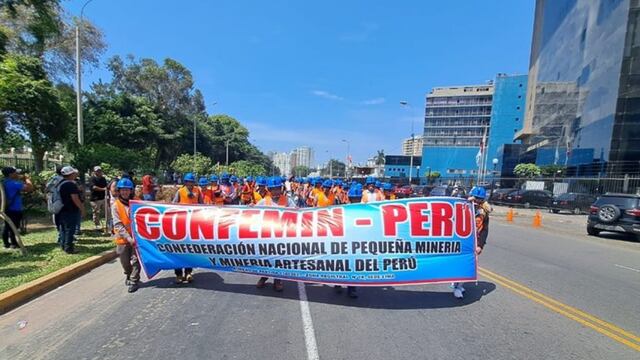 Confemin convoca a una movilización nacional para el 9 y 10 de setiembre