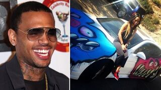 Chris Brown "malogró" el Porsche Panamera de su novia