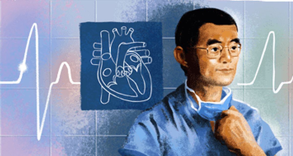 El 'doodle' de Google recuerda al Dr. Victor Chang. Conoce más de este personaje en la nota que te presentamos a continuación | Imagen: Captura de doodle de Google