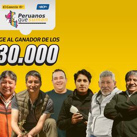 Peruanos que Suman: Hoy es tu última oportunidad para elegir al ganador de 30 mil soles