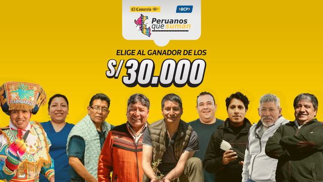 Está en tus manos elegir al ganador de Peruanos que Suman 2024.