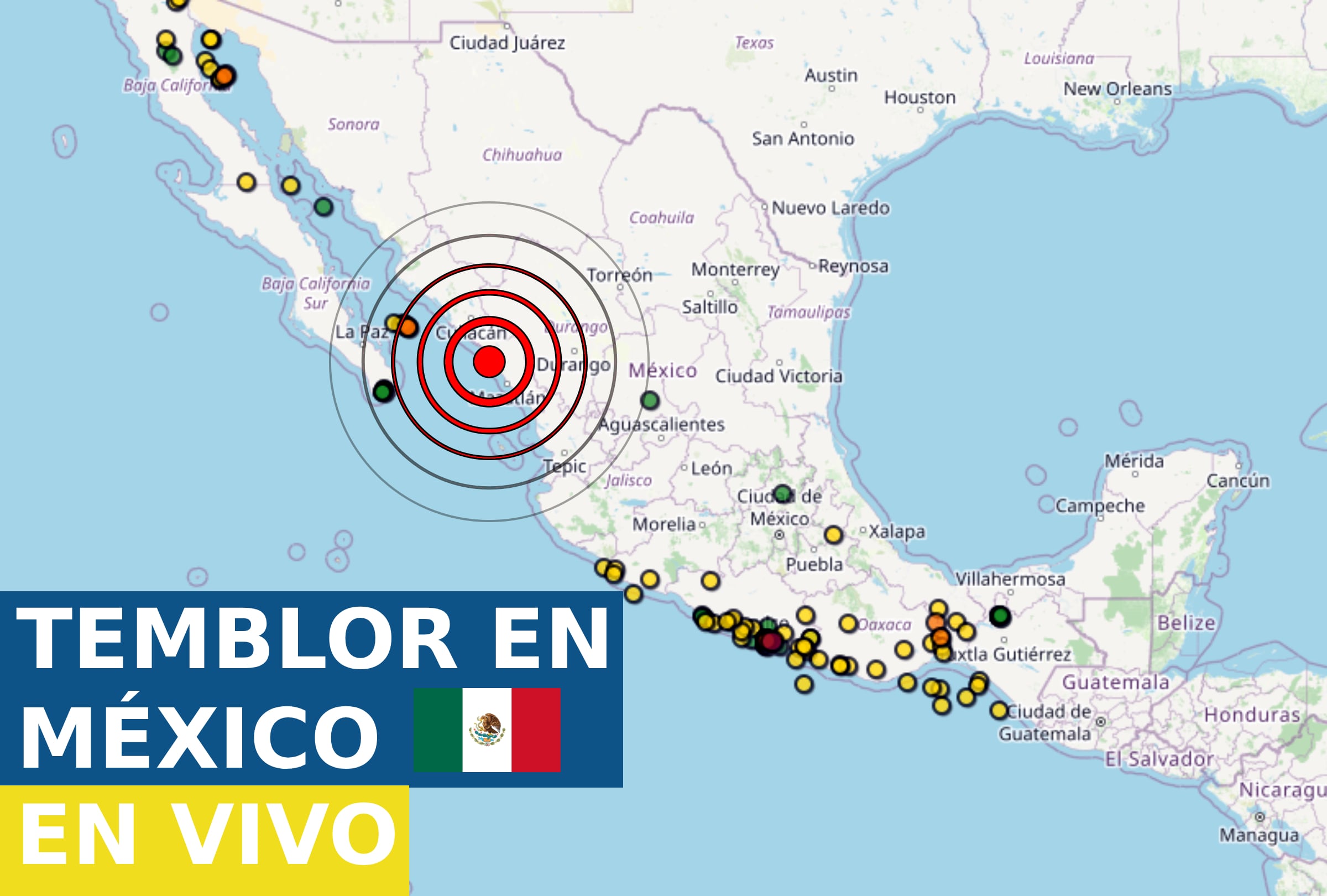 CIUDAD DE MÉXICO (MÉXICO), 03/01/2026.- Sigue el reporte oficial del Servicio Sismológico Nacional (SSN) sobre los últimos temblores registrados en México hoy, 03 de enero de 2026, en los estados de CDMX, Guerrero, Chiapas, Michoacán, Oaxaca, Colima, entre otros. IMAGEN CREADA POR NOÉ YACTAYO CON FOTO DE SERVICIO SISMOLÓGICO NACIONAL PARA MAG DE EL COMERCIO