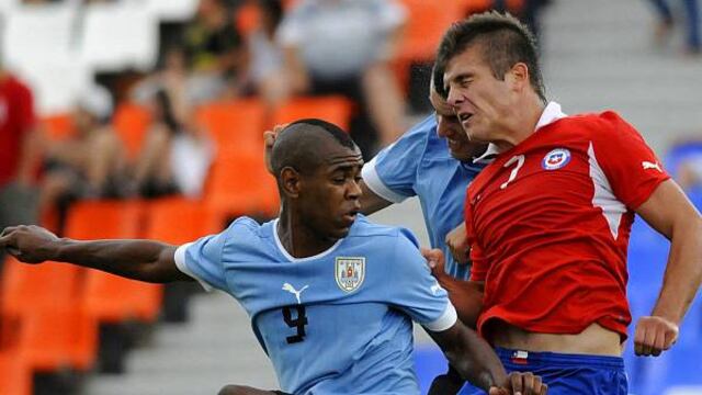 Uruguay venció 1-0 a Chile por el hexagonal final del Sudamericano