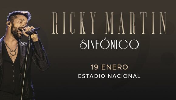 Obtén el 15% de descuento en entradas y disfruta del concierto sinfónico de Ricky Martin