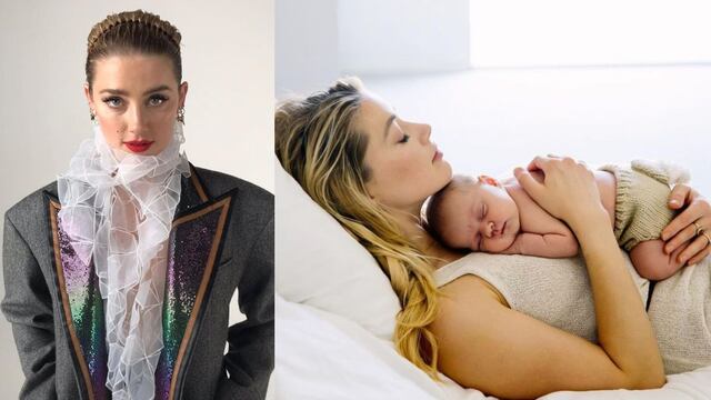 Amber Heard se convirtió en madre de una niña