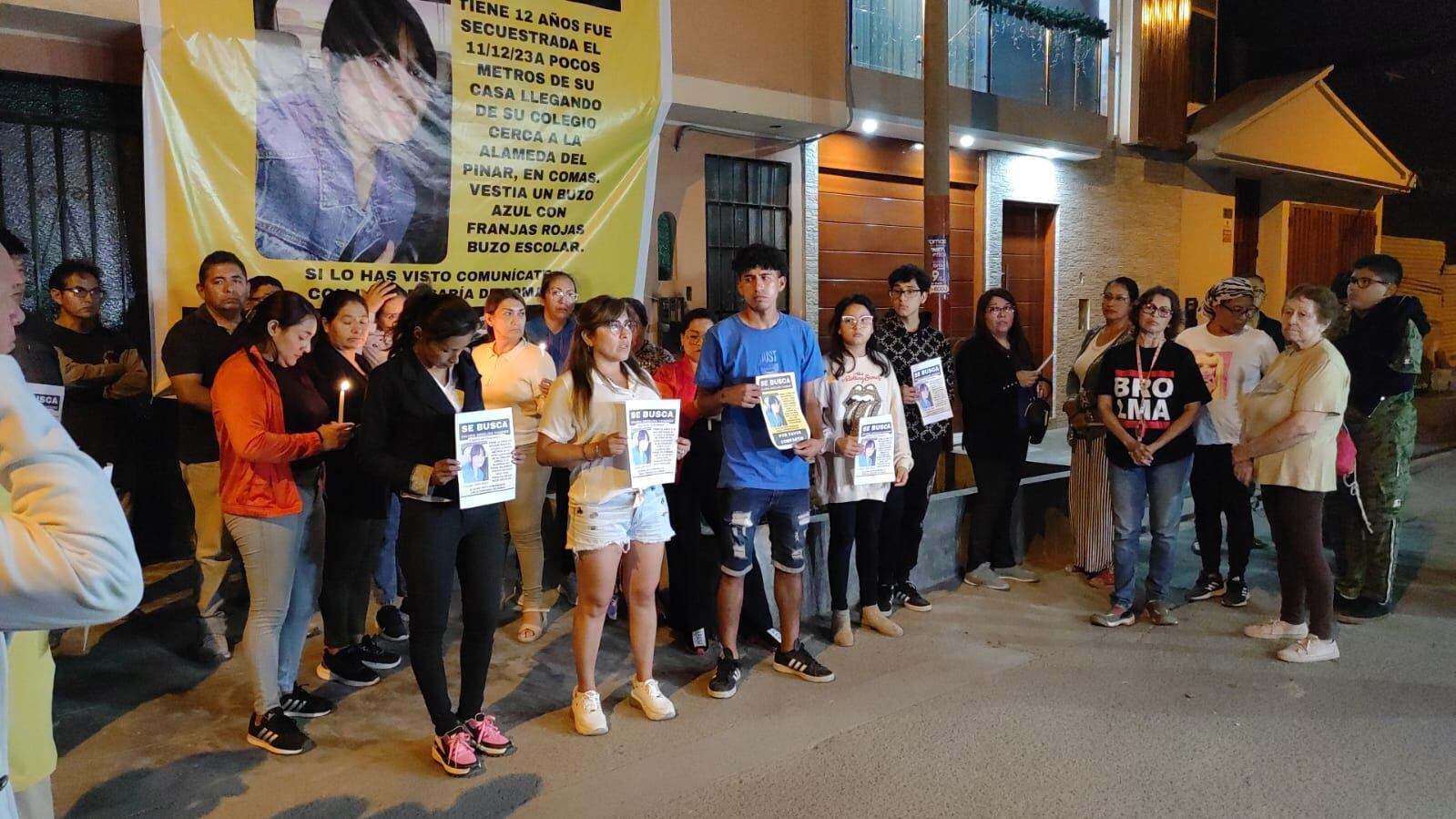 Secuestro de menor en Comas