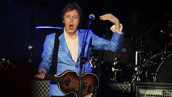 Paul McCartney lleva su gira 'Got Back' a España, Francia y el Reino Unido. (Foto: AFP)