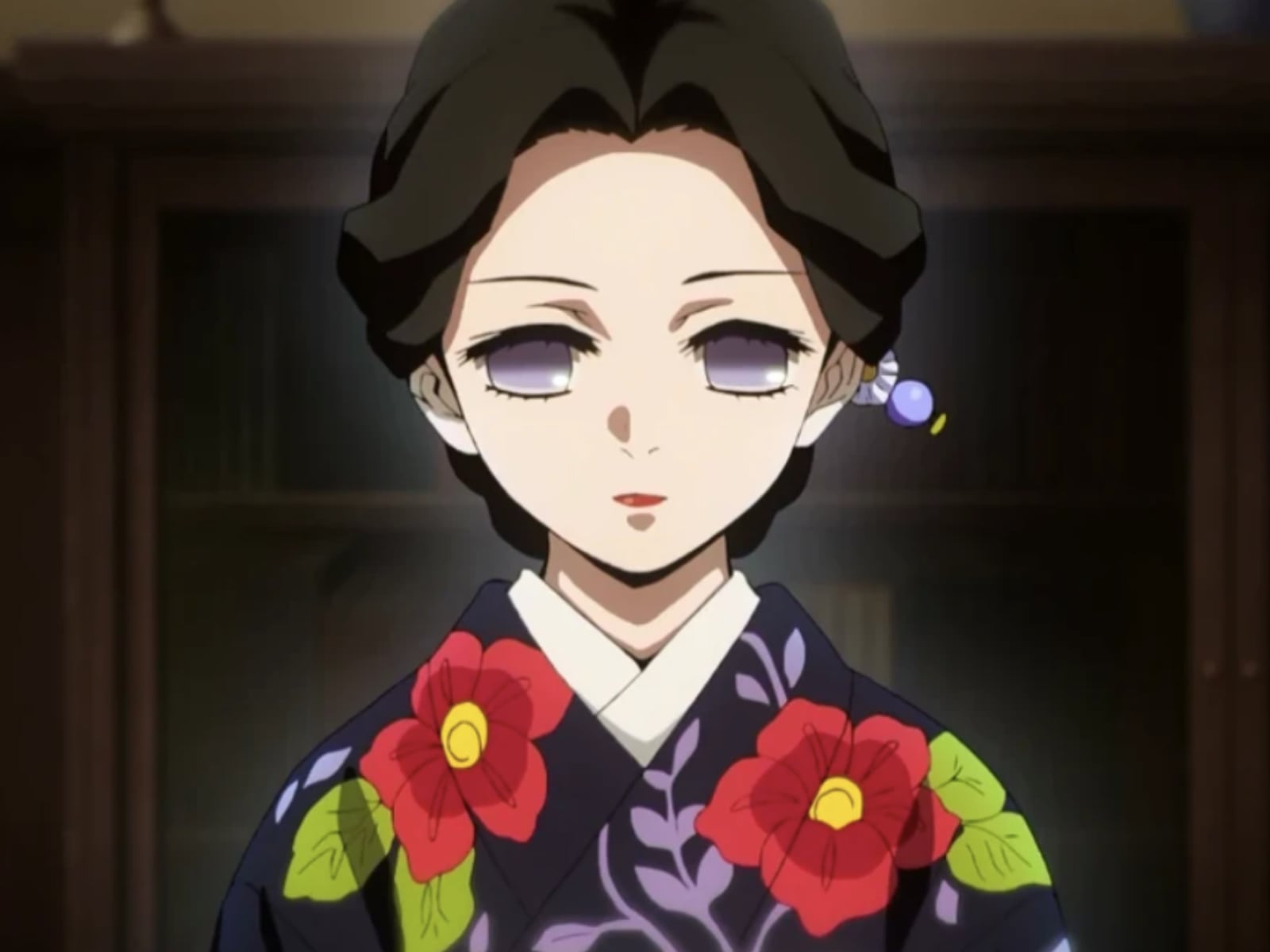 Tamayo es un demonio que fue convertida por Muzan, pero ha dedicado su vida a ayudar a los humanos como doctora (Foto: Ufotable)