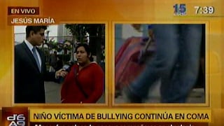 Padres de menor golpeado en colegio de Chorrillos piden ayuda