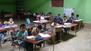 Las deficientes condiciones en las que estudian los niños de las escuelas más alejadas del Perú [FOTOS]