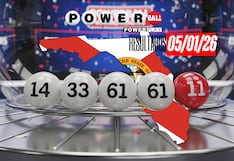 Resultados del Powerball en Florida hoy: números ganadores del 05 de enero 2026