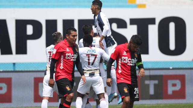 Alianza Lima logró un agónico empate por 2-2 ante Melgar en el Alberto Gallardo