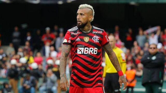 Arturo Vidal: la polémica reacción que generó el malestar del técnico de Flamengo