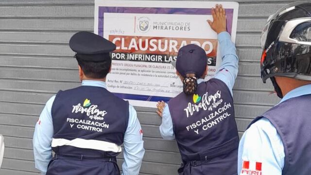 Miraflores: Municipalidad clausura de manera preventiva el mercado Santa Cruz