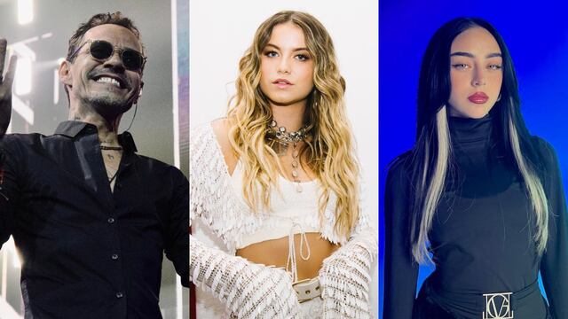 Marc Anthony, Sofía Reyes y Nicki Nicole actuarán en los premios Billboard latinos