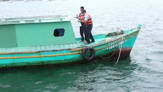 Intervienen tres embarcaciones ilegales en la bahía de Sechura