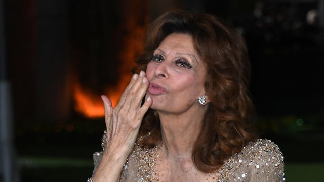 Sophia Loren fue operada por una fractura de cadera a los 89 años