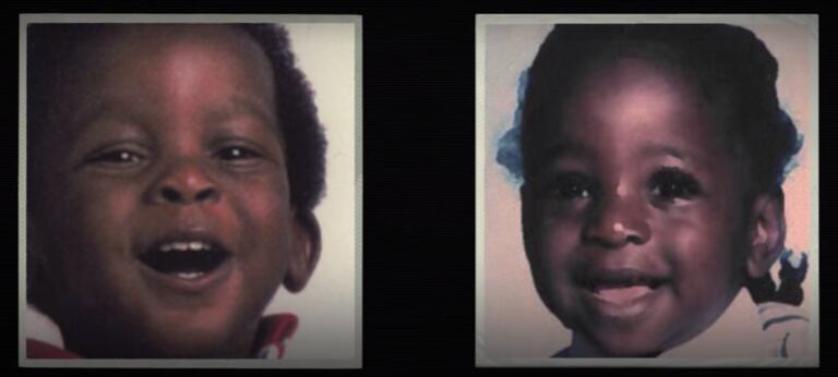 Christopher Dansby, de 2 años, y Shane Walker, de 19 meses, desaparecieron del mismo parque público en el área de Harlem de Nueva York en 1989 (Foto: Netflix)