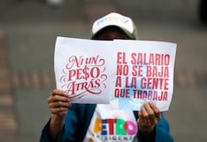 Miles de colombianos defienden en las calles el salario mínimo “vital” impulsado por Gustavo Petro