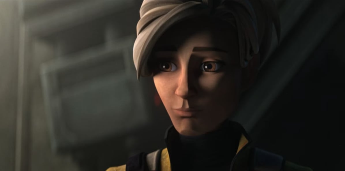 En la escena final de "The Bad Batch", podemos ver a Omega cuando ya es adulta y deja Pabu (Foto: Lucasfilm)