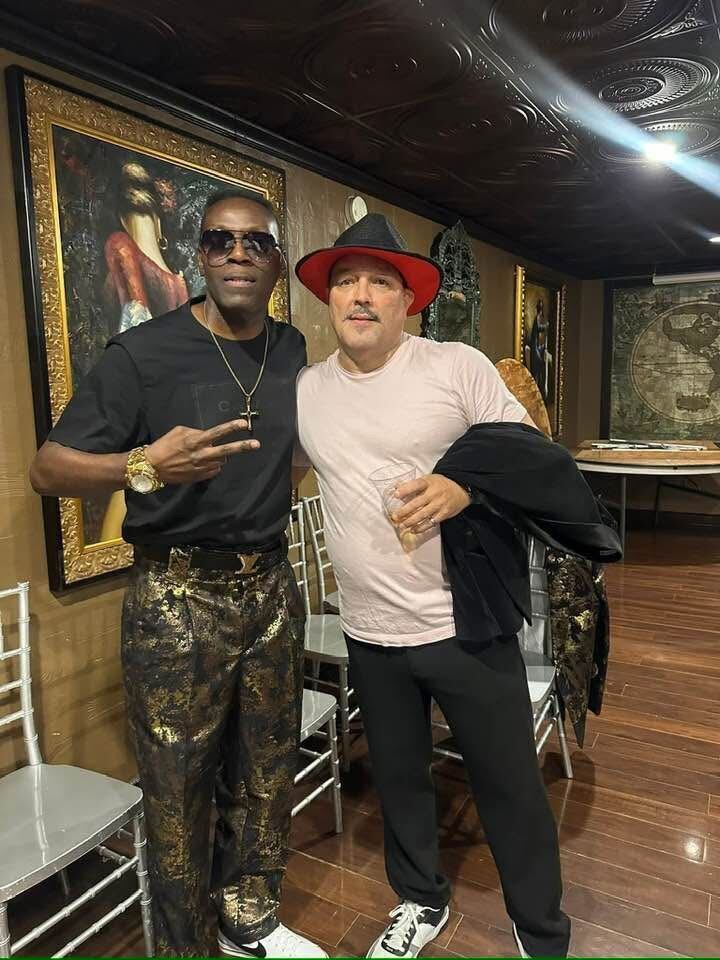 Antonio Cartagena y Roberto Blades