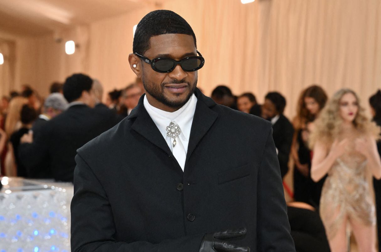 Usher será el encargado del espectáculo del Super Bowl 2024 en Las Vegas. (Foto: ANGELA WEISS / AFP)