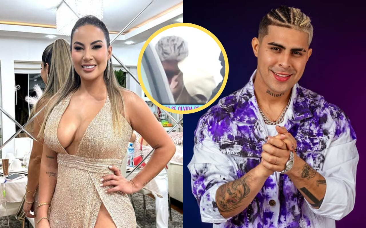 Pamela López fue captada besando a salsero 11 años menor que ella: ¿qué dijo la trujillana? | Foto: Instagram / Amor y Fuego / Composición EC