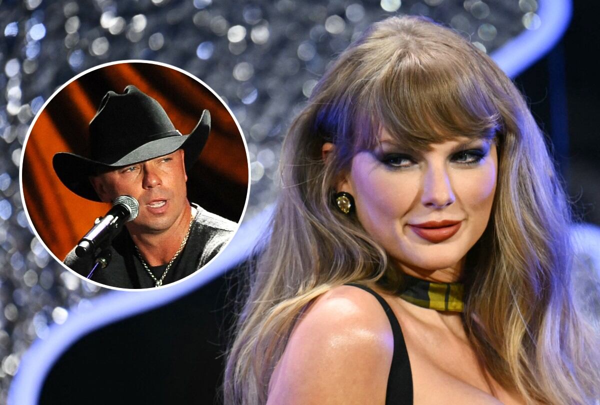Kenny Chesney reveló por qué le pidió a Taylor Swift que le devolviera su dinero después de excluirla de su gira. | Crédito: ANGELA WEISS / ROBYN BECK / AFP