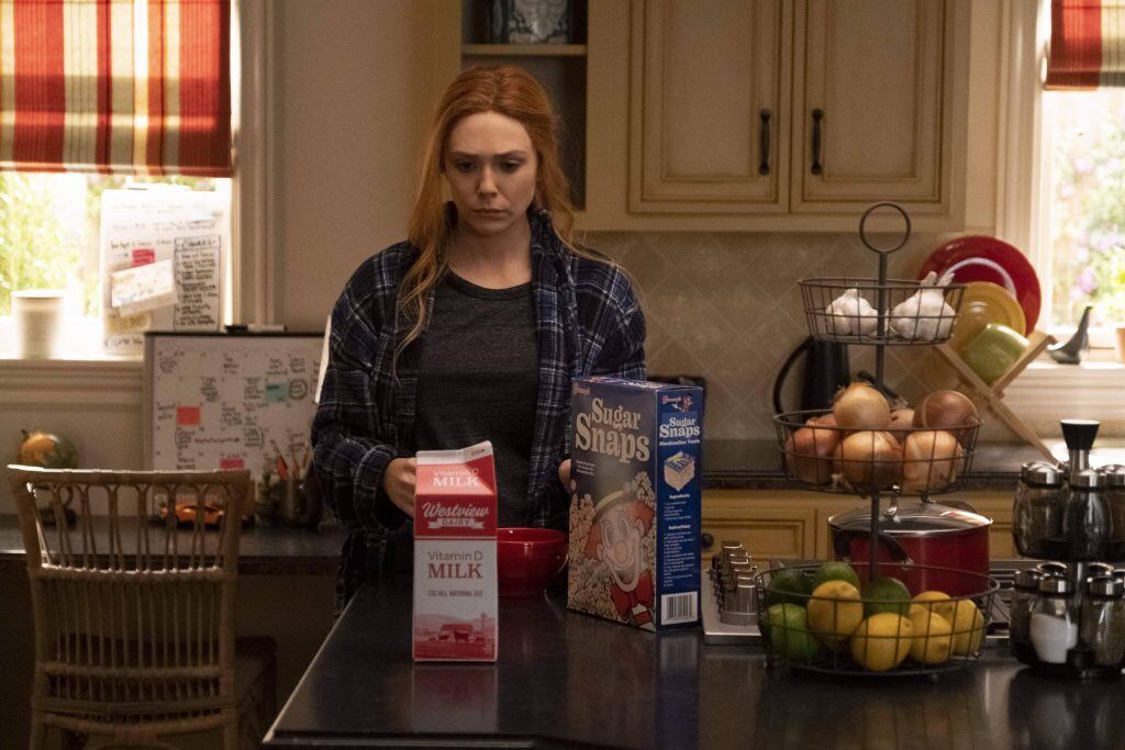 Wanda tiene un espacio para ella sola, pero algo no anda bien con Agnes y sus hijos (Foto: Disney Plus)