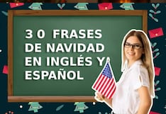30 felicitaciones navideñas en inglés traducidas al español para dedicar a tu familia en WhatsApp, Instagram y Facebook