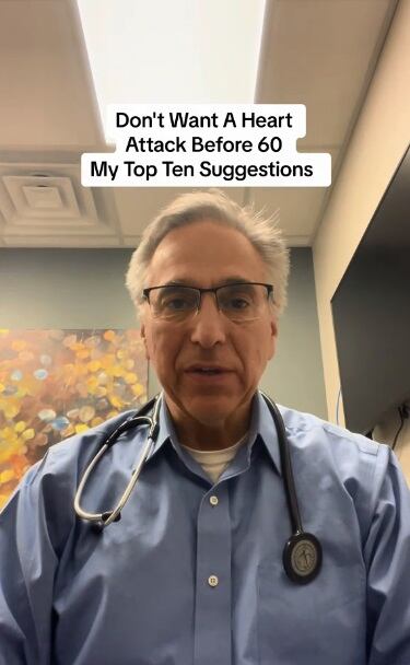 El Dr. Evan S. Levine dio a conocer los factores que aumentan las probabilidades de sufrir un infarto. (Foto: @drevanlevine)