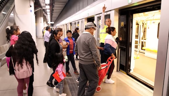 Una vez culminada la marcha blanca, la futura tarifa para el servicio del tren subterráneo costará S/1.40 para adultos, y S/ 0.70 para universitarios y escolares. (Foto: MTC)
