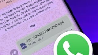 Envía videos pesados en WhatsApp con este truco