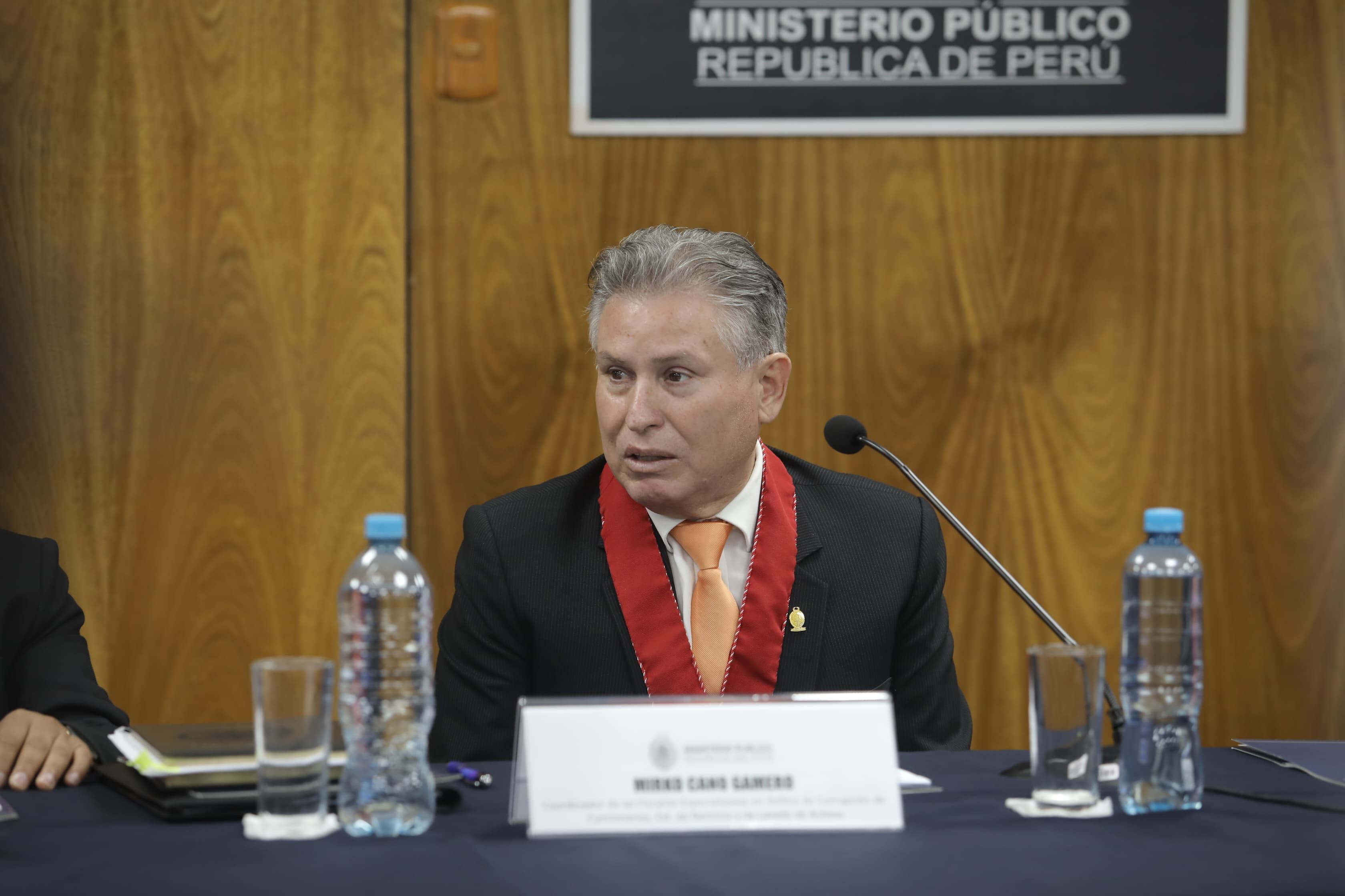 Fiscal Mirko Cano Gamero, coordinador nacional de las Fiscalías Especializadas en Extinción de Dominio, Lavado de Activos y Corrupción de Funcionarios. (Foto: Britanie Arroyo / GEC)