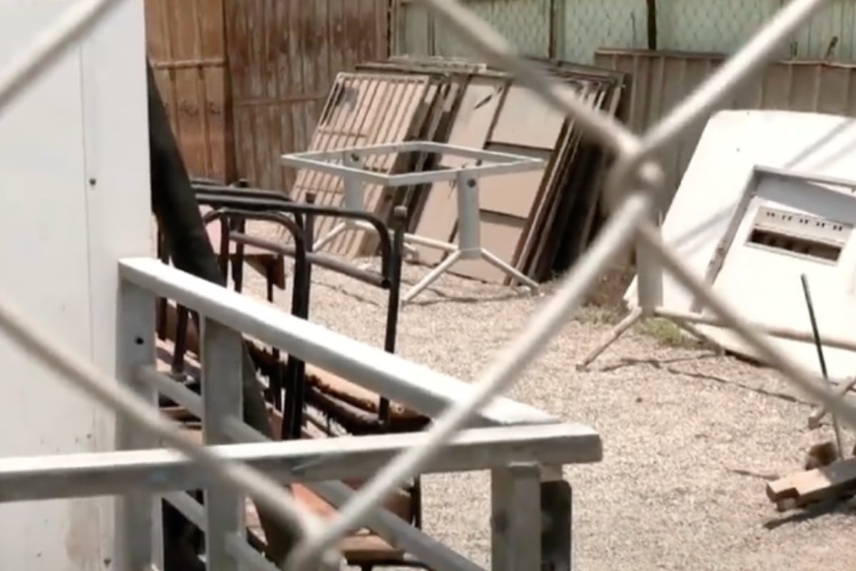 El colegio Pedro Ruiz Gallo se encuentra en el límite entre Carabayllo y Puente Piedra, y tiene una antigüedad de 50 años. Foto: captura Buenos Días Perú