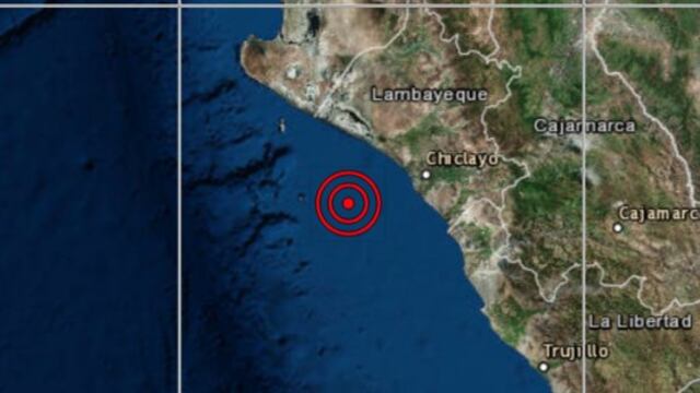 Lambayeque: sismo de magnitud 4,0 se reportó en Pimentel, señala el IGP