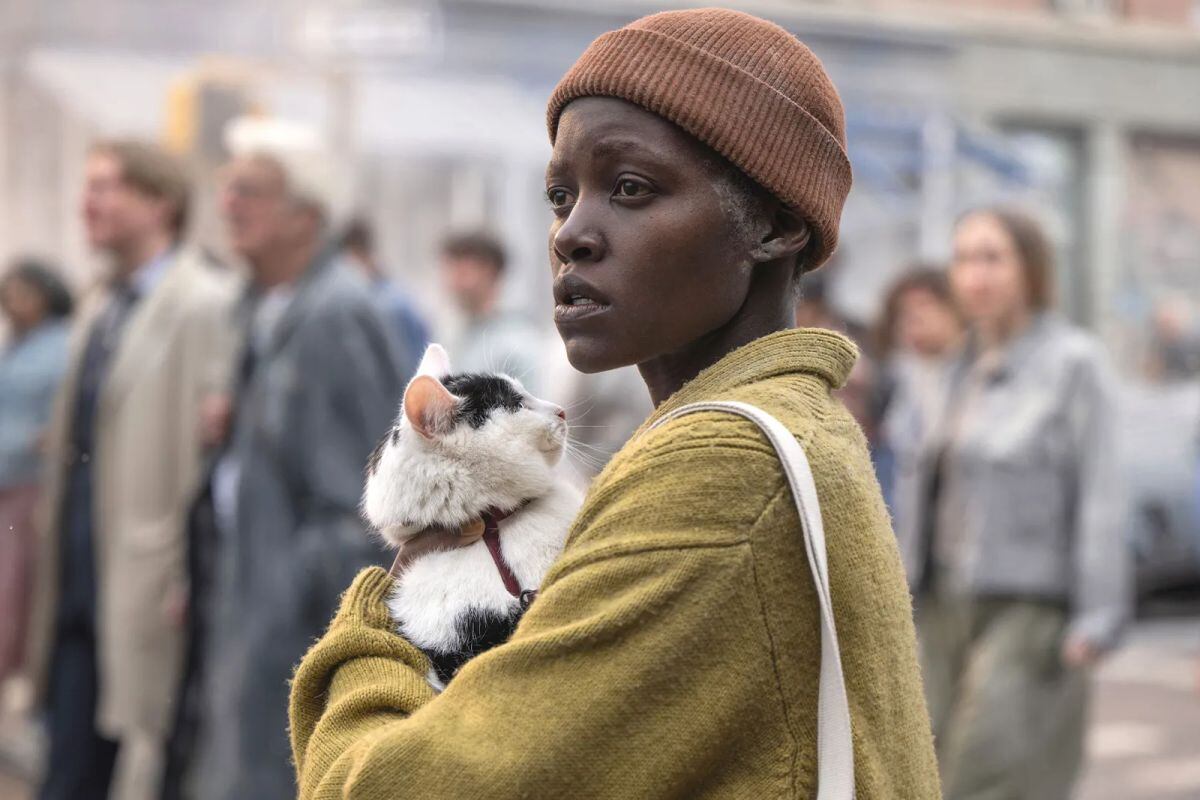 En "A Quiet Place: Day One", Sam junto a su inseparable amigo Frodo. Un vínculo que conmueve (Foto: Paramount Pictures)