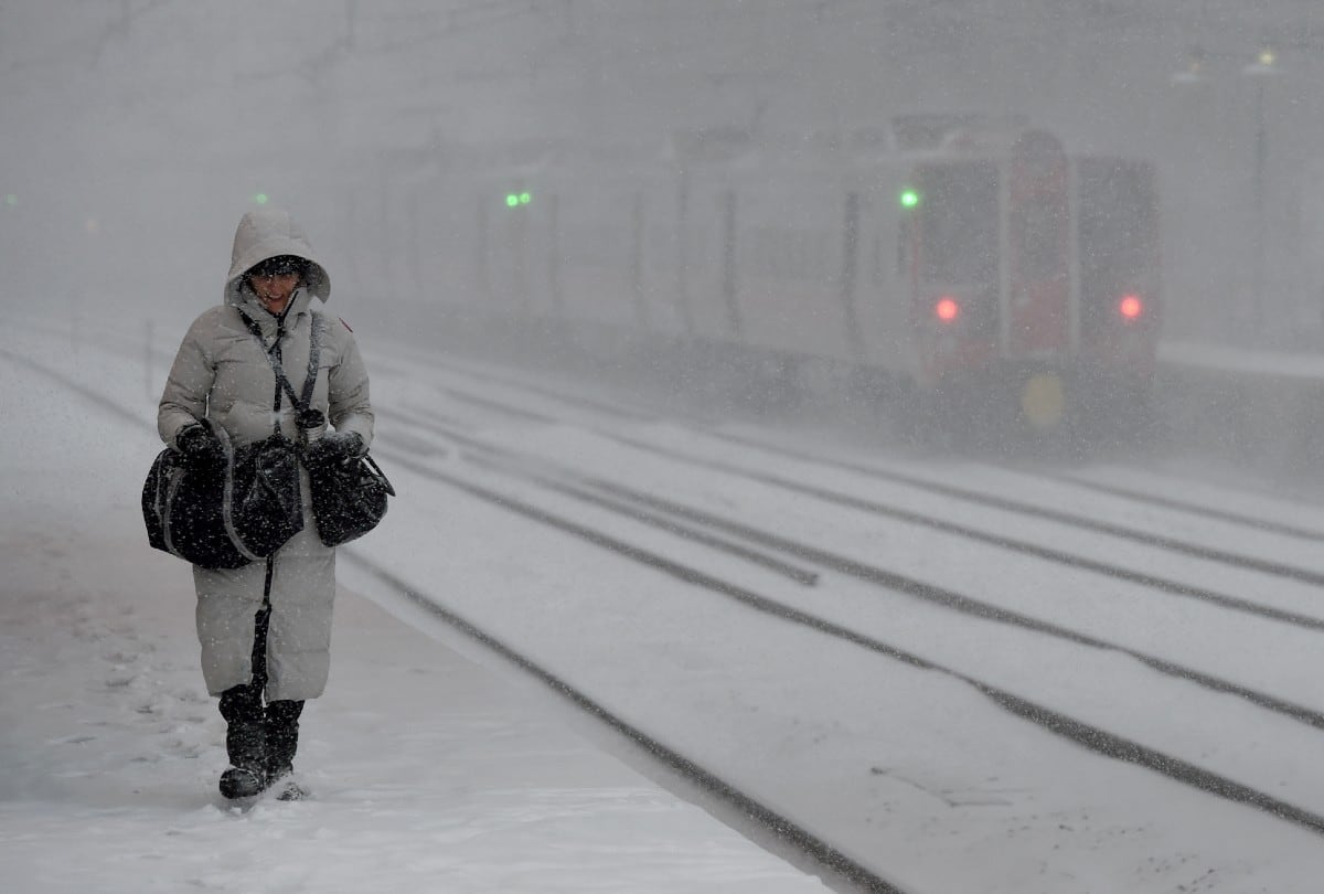 Las autoridades en EE.UU. advierten sobre la alerta meteorológica por el avance del Alberta Clipper. | Crédito: TIMOTHY A. CLARY / AFP